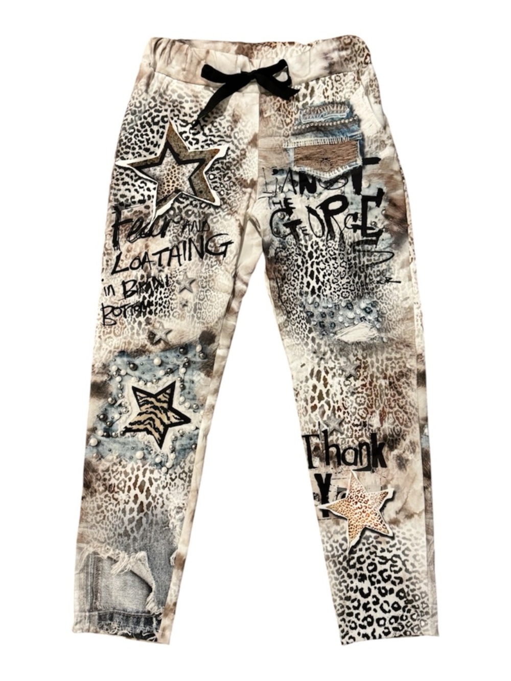 Gigi Moda Statement Jogger Pants